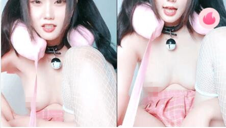 双马尾猫耳露脸萝莉-福利1v