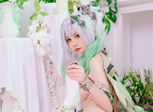 爆机少女喵小吉-原神 纳西妲[82p+2v/0.99G]