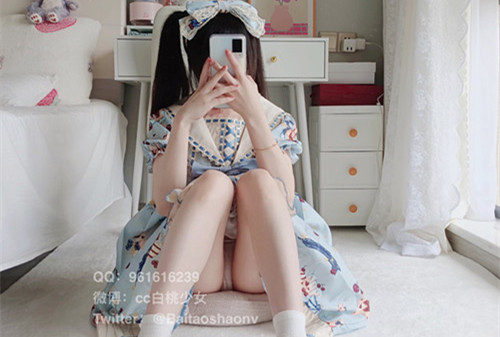 白桃少女-最新蓝色洛丽塔(原版)[29p+1v/2.2G]