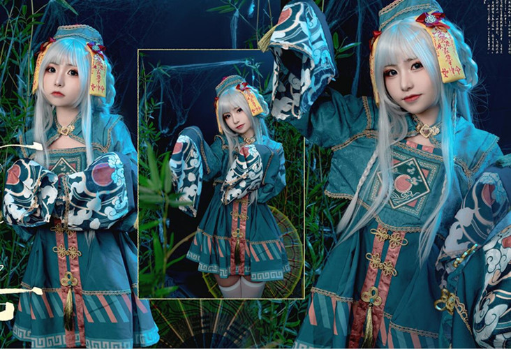 爆机少女喵小吉-不语小僵尸[92p+2v/684M]