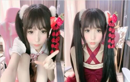 美少女清纯外表，玻璃棒假屌轮番抽插 [1V/3.01GB]