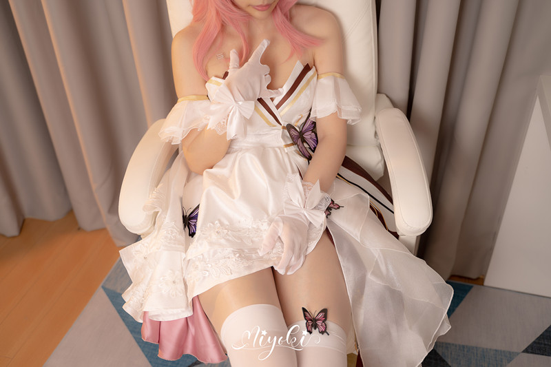 鈴木美咲-(原版)想要成为你的偶像-八重神子花嫁[36P+1V/2.41G]