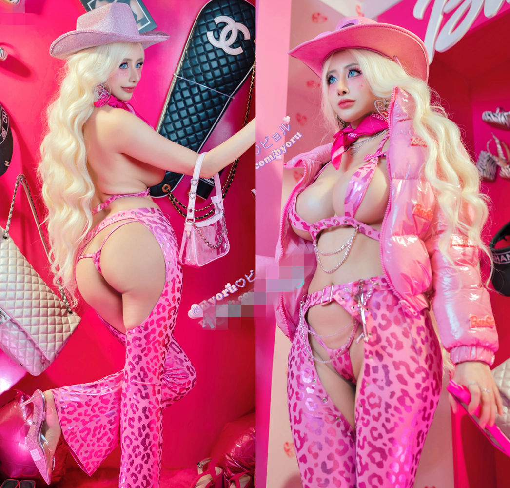 byour-粉色豹纹比基尼[16P+6V/532MB]