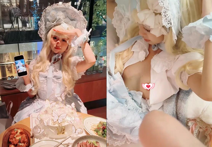 软软兔洛丽塔小可爱成人礼，轻花嫁日系可爱Lolita合法萝莉 白丝LO娘主动上位，软萌乖巧被操的叫爸爸[9p+8gif+1v/1.2G]